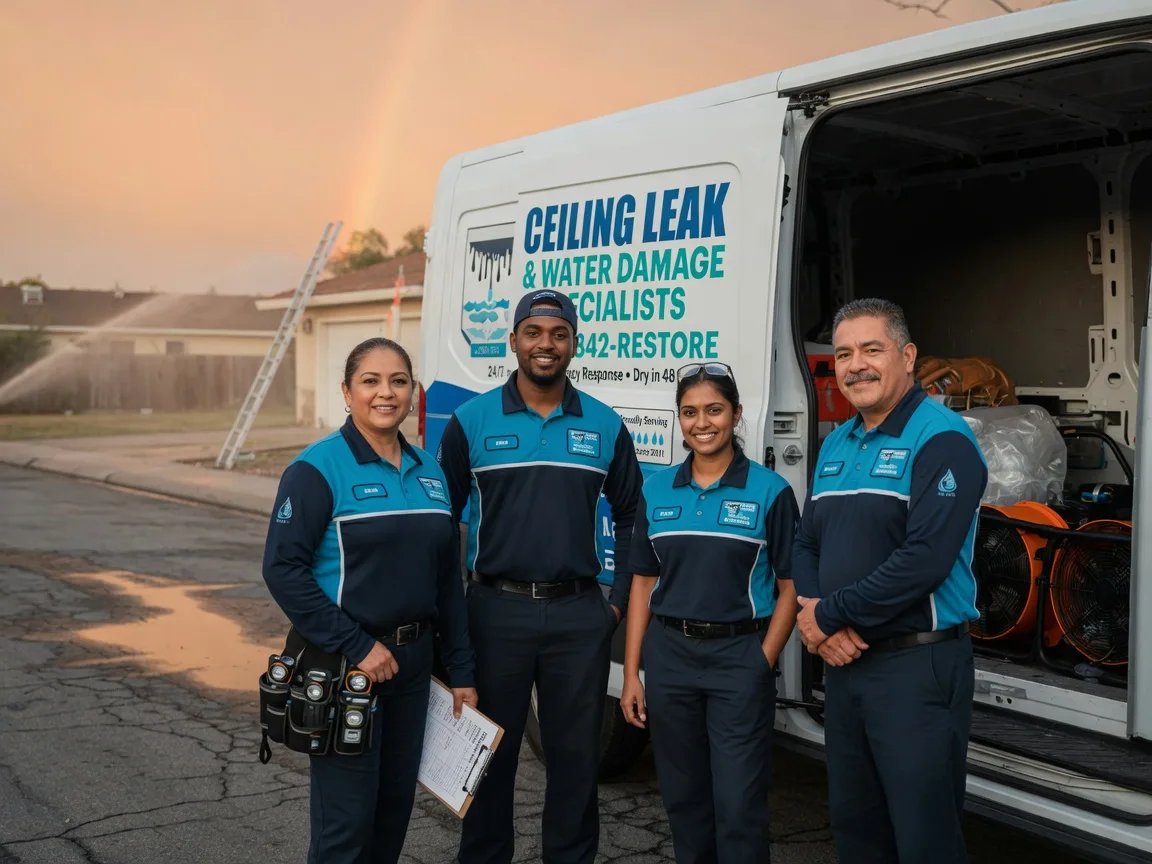 Ceiling Leak Cleanup company in Bonnie, IL