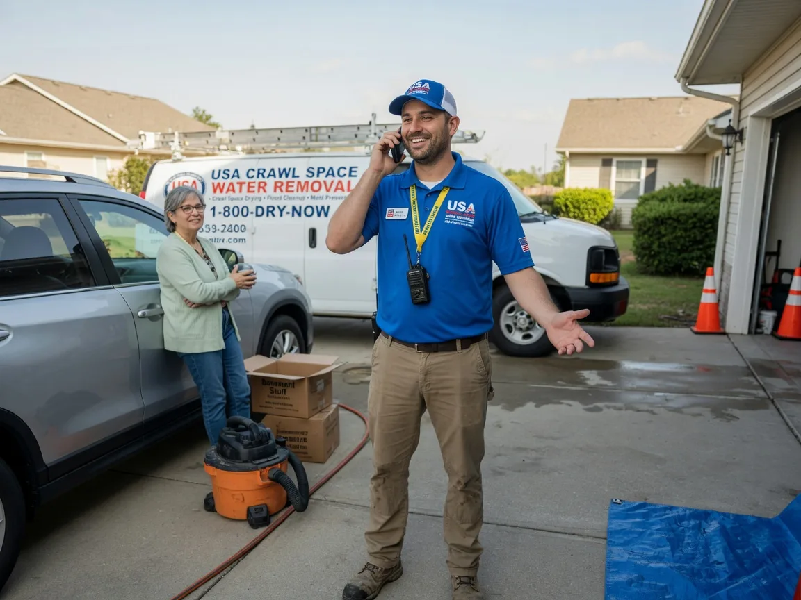 Crawl Space Water Removal Bonnie, IL FAQs